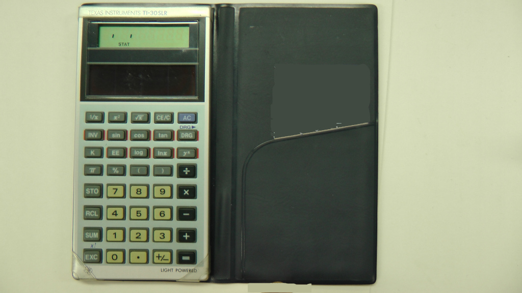 Calculatrice TI-30 solaire